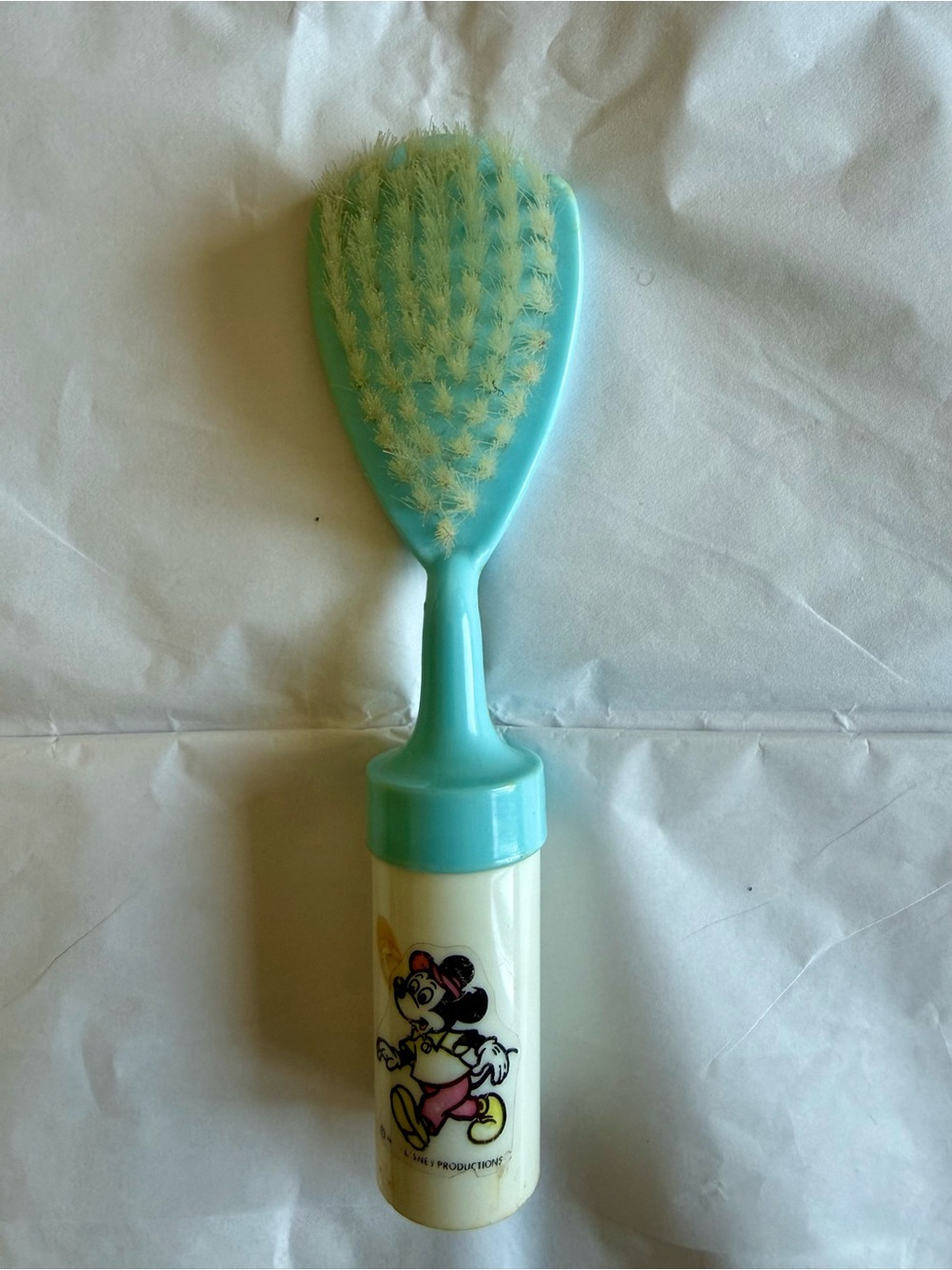 Vintage Mickey Disney Baby Hair Brush
